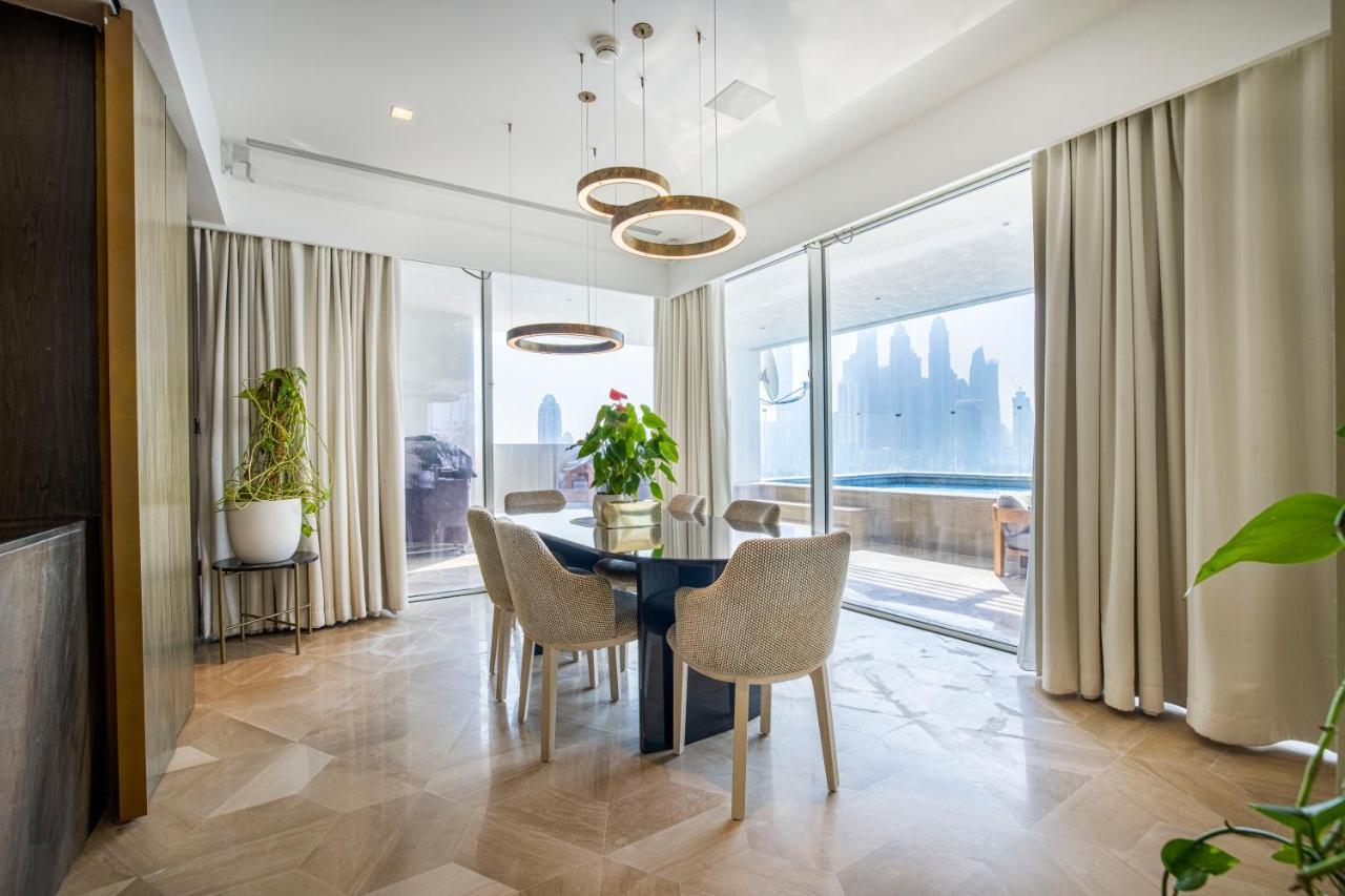 Five Palm Jumeirah 2Br Luxury Penthouse , Full Marina See View With Private Pool Dubai Exterior photo