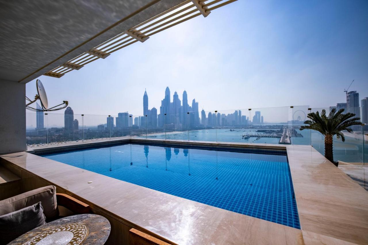 Five Palm Jumeirah 2Br Luxury Penthouse , Full Marina See View With Private Pool Dubai Exterior photo