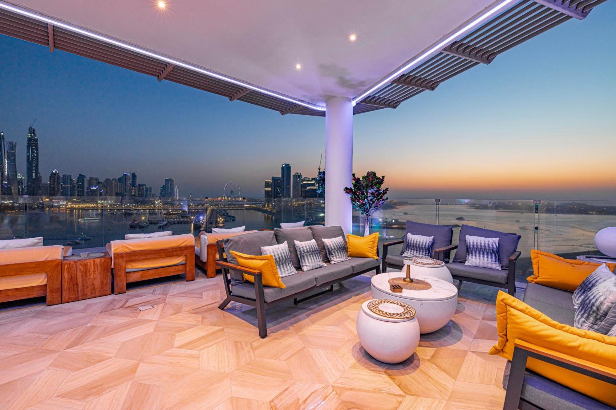 Five Palm Jumeirah 2Br Luxury Penthouse , Full Marina See View With Private Pool Dubai Exterior photo