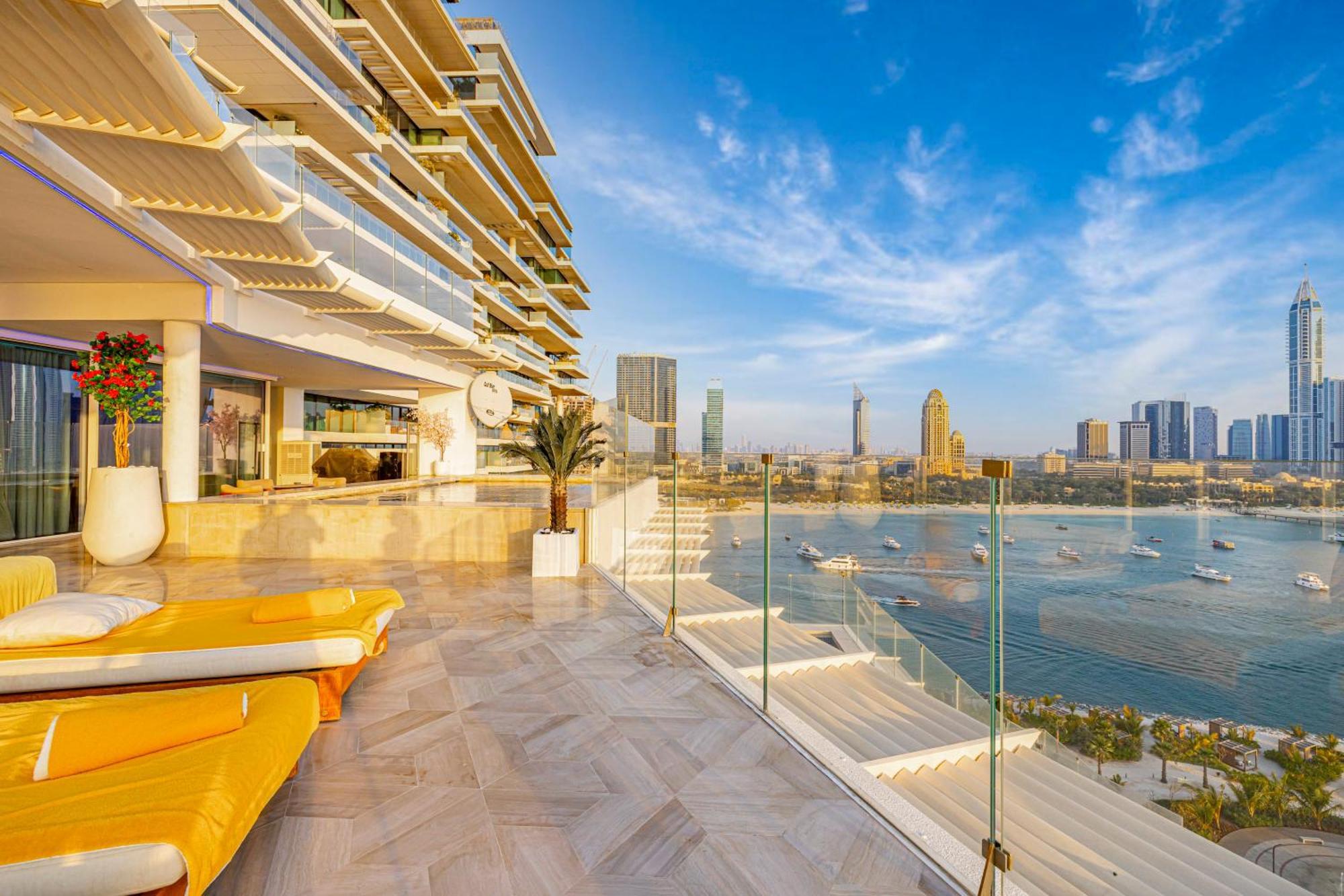 Five Palm Jumeirah 2Br Luxury Penthouse , Full Marina See View With Private Pool Dubai Exterior photo