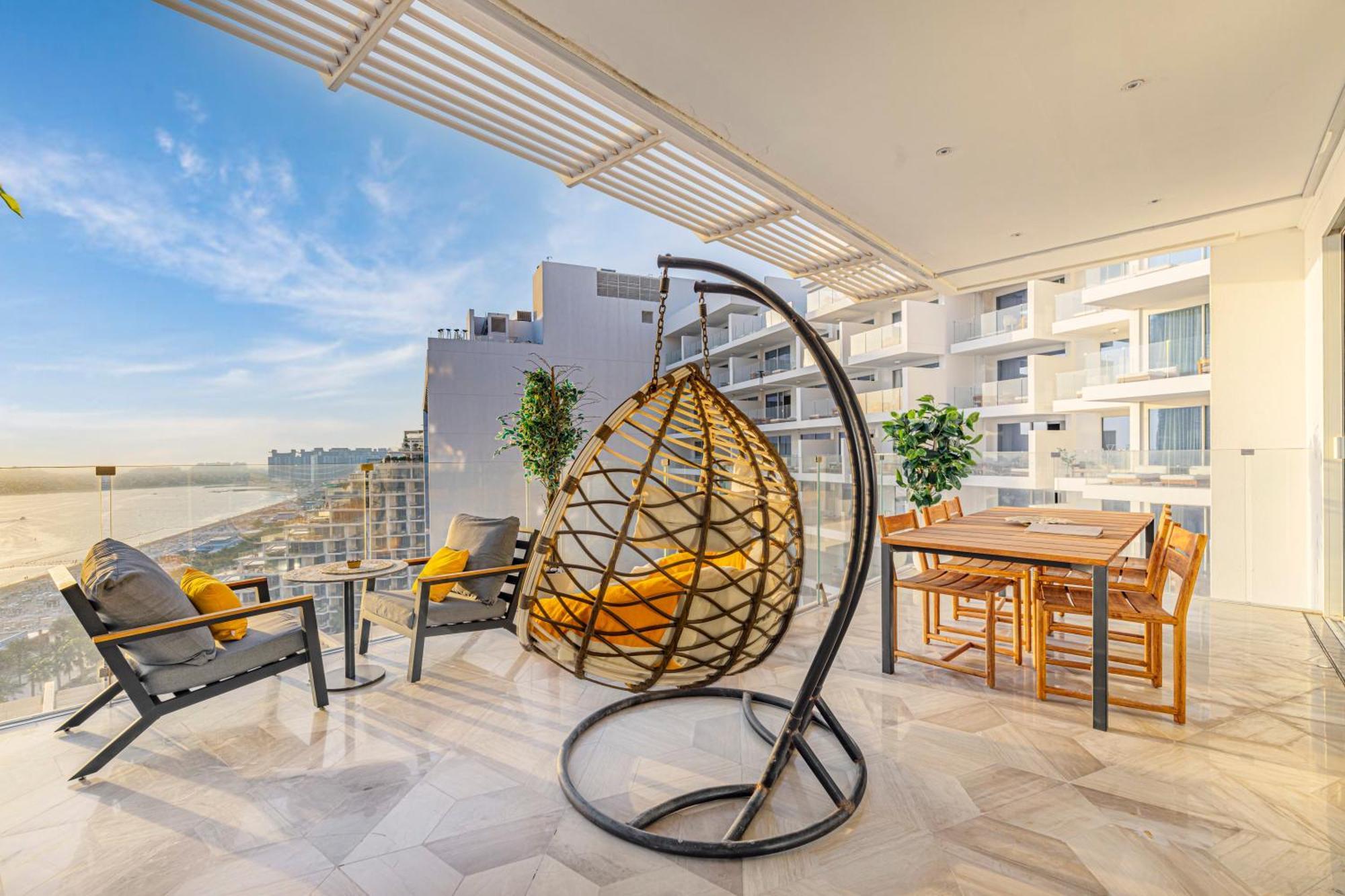 Five Palm Jumeirah 2Br Luxury Penthouse , Full Marina See View With Private Pool Dubai Exterior photo