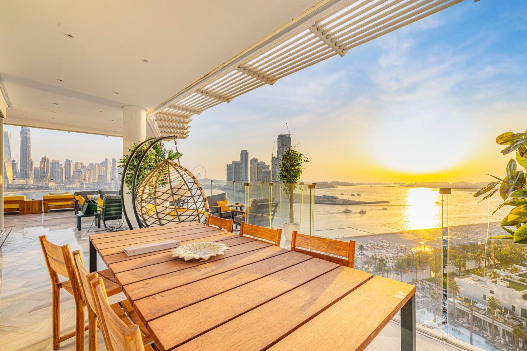 Five Palm Jumeirah 2Br Luxury Penthouse , Full Marina See View With Private Pool Dubai Exterior photo