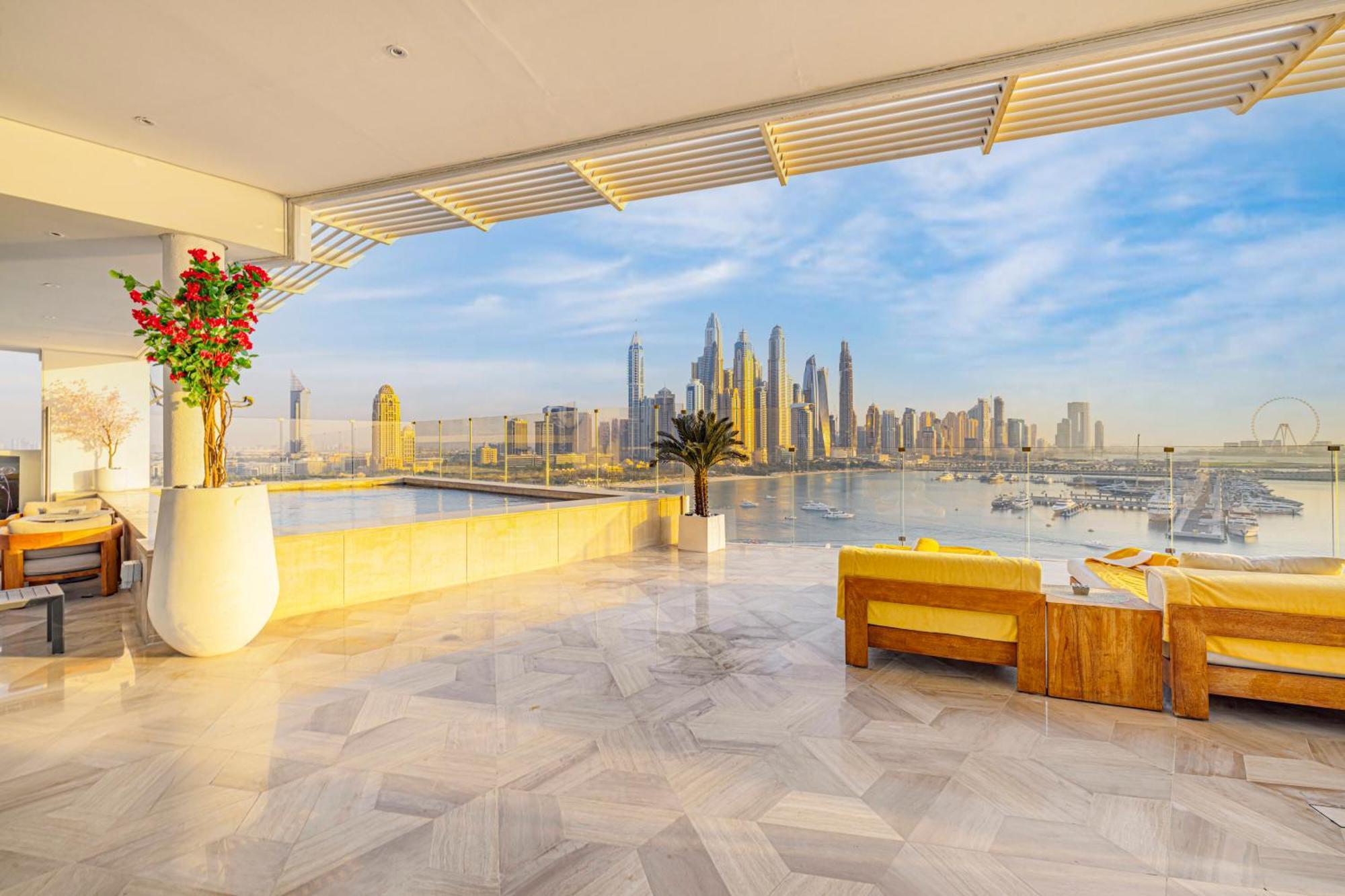 Five Palm Jumeirah 2Br Luxury Penthouse , Full Marina See View With Private Pool Dubai Exterior photo