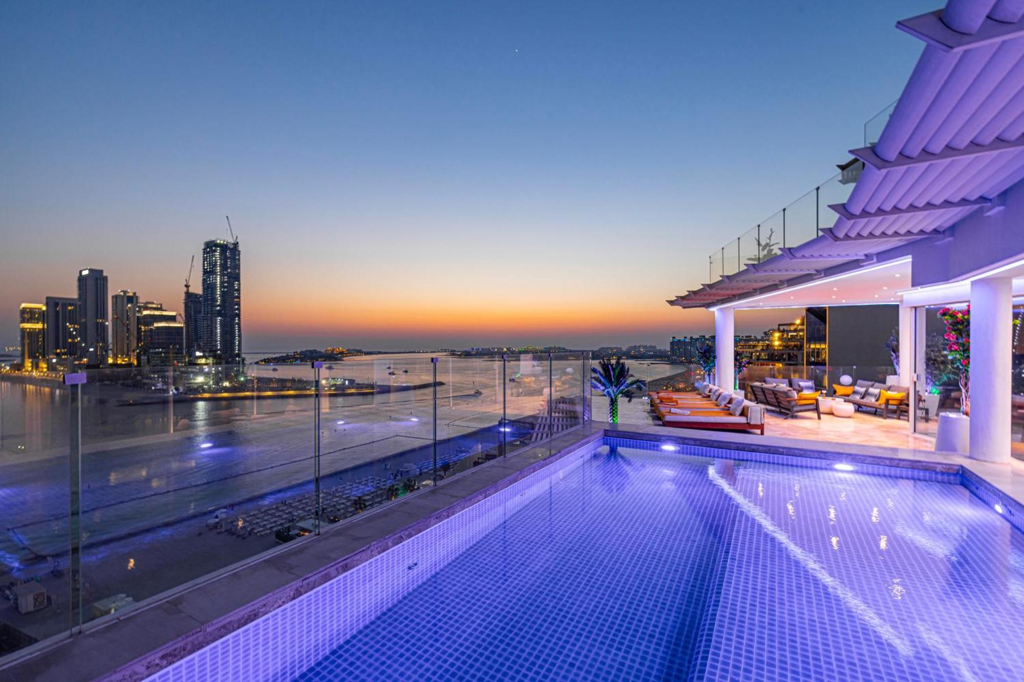 Five Palm Jumeirah 2Br Luxury Penthouse , Full Marina See View With Private Pool Dubai Exterior photo