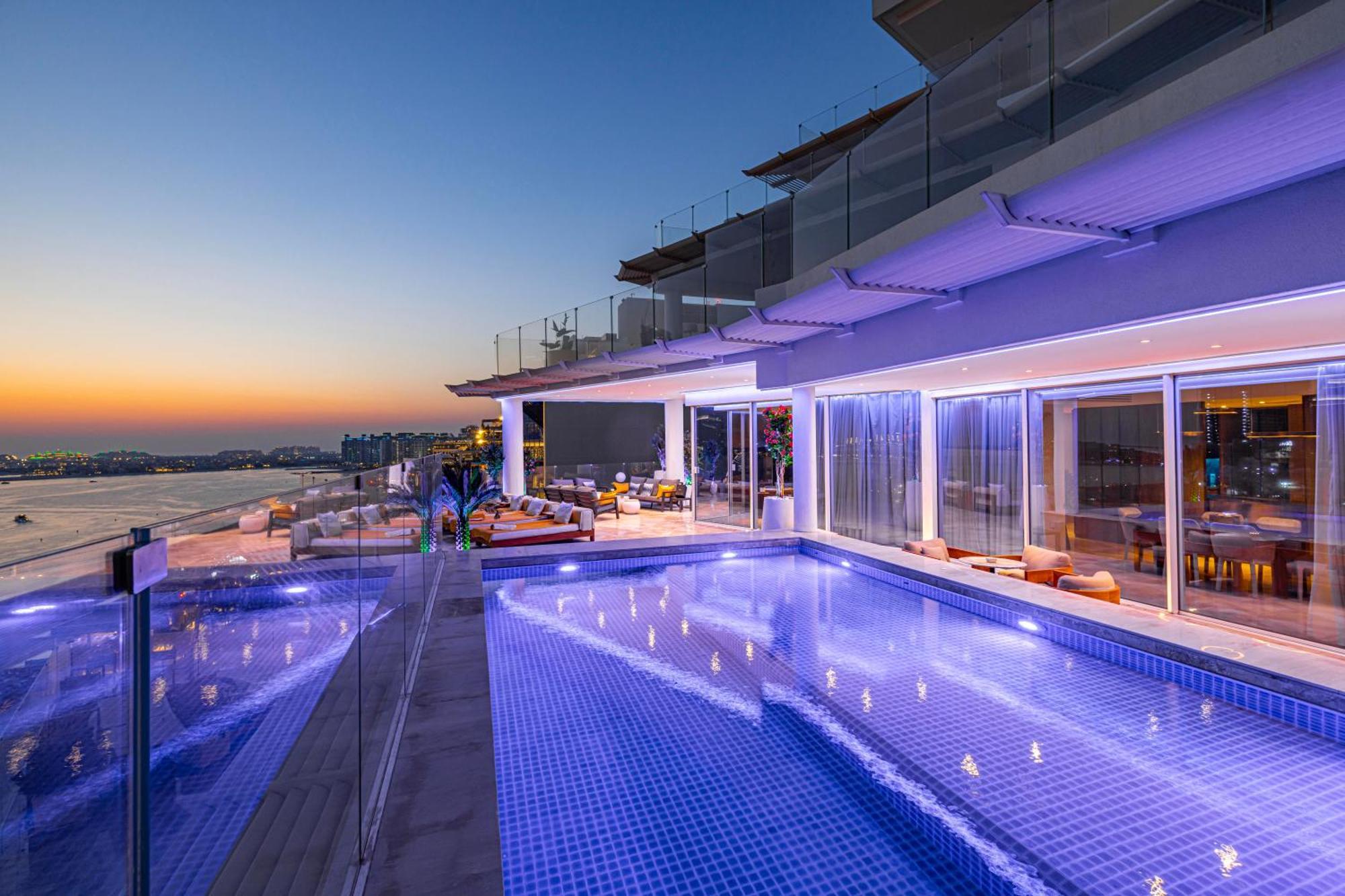 Five Palm Jumeirah 2Br Luxury Penthouse , Full Marina See View With Private Pool Dubai Exterior photo
