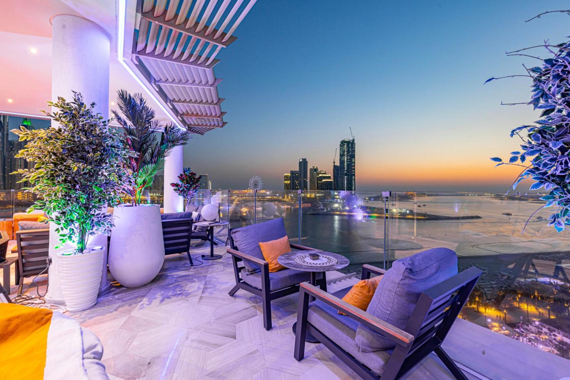 Five Palm Jumeirah 2Br Luxury Penthouse , Full Marina See View With Private Pool Dubai Exterior photo